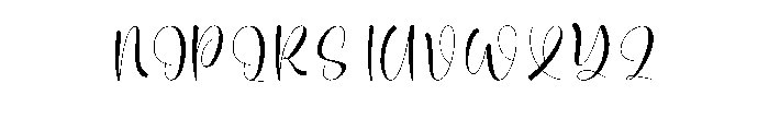 Babyvintage Font UPPERCASE