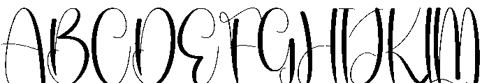Babywinter Font UPPERCASE