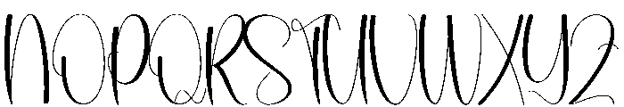 Babywinter Font UPPERCASE