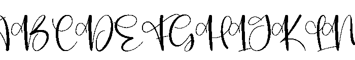 Babywonder Font UPPERCASE