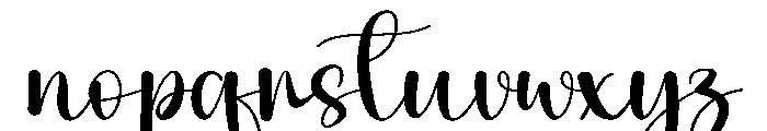 Babywonder Font LOWERCASE