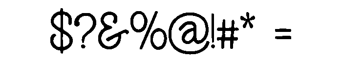 Bacaba Font OTHER CHARS