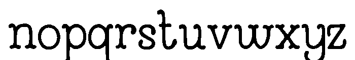 Bacaba Font LOWERCASE