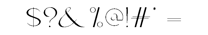 Bacchani Font OTHER CHARS