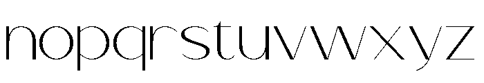 Bacchani Font LOWERCASE