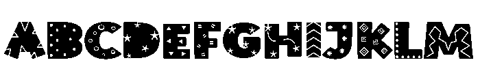 Back Again Font UPPERCASE