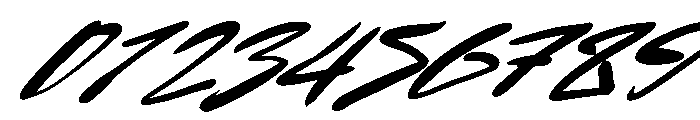 Back Alle Slant Font OTHER CHARS