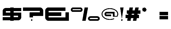 Back Race Font OTHER CHARS