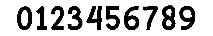 Back To Craft Regular Font OTHER CHARS