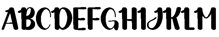 Back To Routine Font UPPERCASE