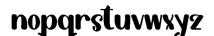 Back To Routine Font LOWERCASE