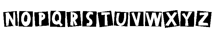 Back To School Box Font UPPERCASE