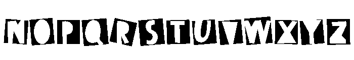 Back To School Box Font LOWERCASE