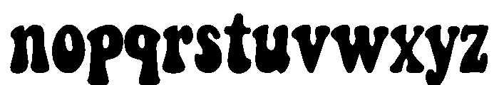 Back to Eight Font LOWERCASE