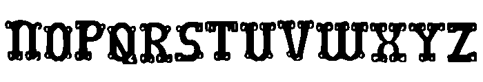 Back_to_the_Future Font UPPERCASE