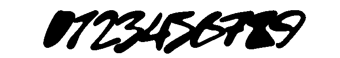 BackAlle-Blurry Font OTHER CHARS