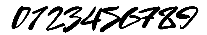 BackAlle-Regular Font OTHER CHARS