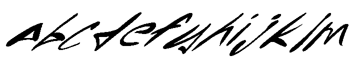 BackAlle-Slant FONT