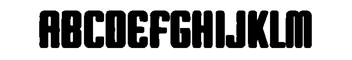 Backforge Font UPPERCASE