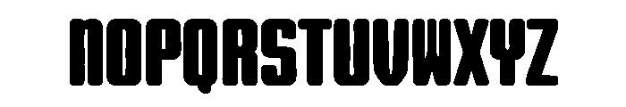 Backforge Font UPPERCASE