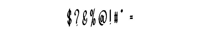Backgorund Font OTHER CHARS