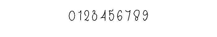 Background Handmade Font OTHER CHARS
