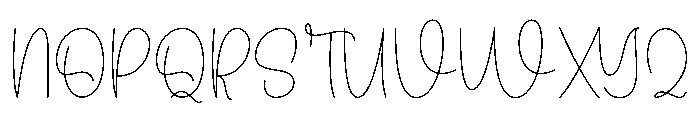 Background Handmade Font UPPERCASE