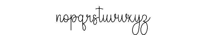 Background Handmade Font LOWERCASE