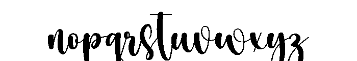 Background Southland Font LOWERCASE