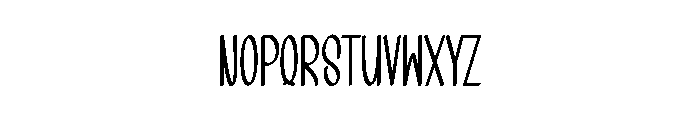 Background Story Font UPPERCASE