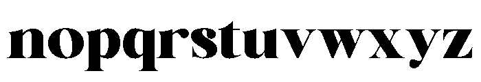 Backira Font LOWERCASE