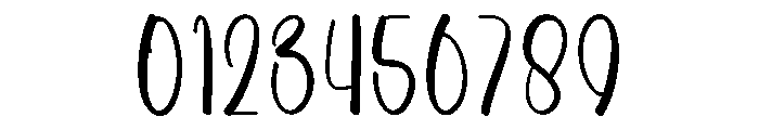 Backlands Holiday Font OTHER CHARS