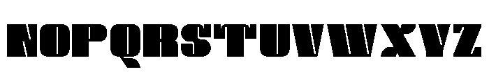 Backman Font UPPERCASE
