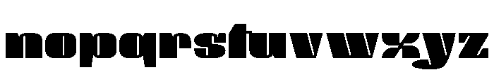 Backman Font LOWERCASE
