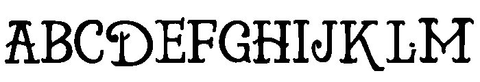 Bacupari Font UPPERCASE