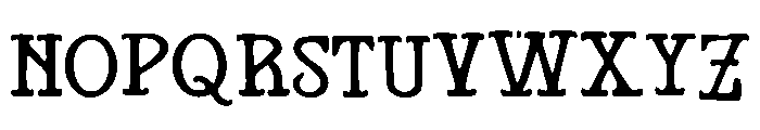 Bacupari Font LOWERCASE
