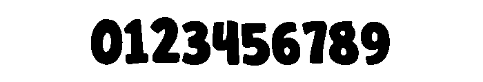 Bad Night II Regular Font OTHER CHARS