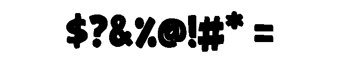 Bad Night II Regular Font OTHER CHARS