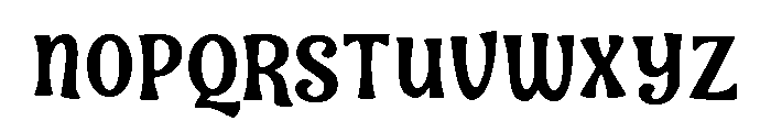 Bad Night  Regular Font UPPERCASE