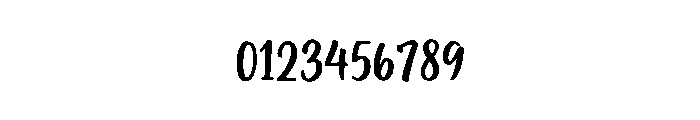 Bad Night Script Regular Font OTHER CHARS