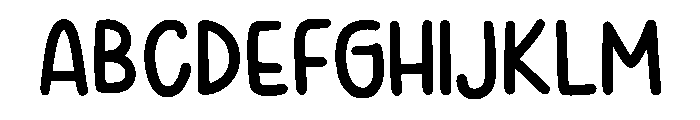 Bad Recipe Regular Font UPPERCASE
