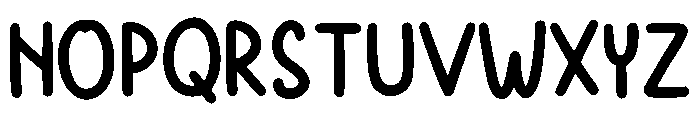Bad Recipe Regular Font UPPERCASE