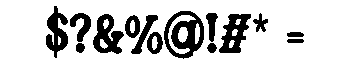 Bad_Script Font OTHER CHARS