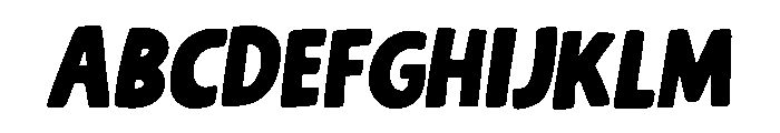 BadNightIISlant-Regular FONT