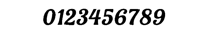 BadNightSlant-Regular Font OTHER CHARS