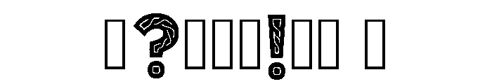 Bader Regular Font OTHER CHARS