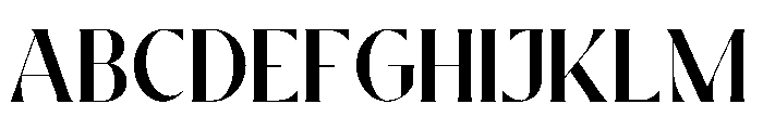 Badger Glance Font UPPERCASE