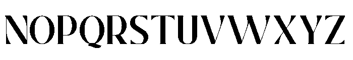 Badger Glance Font UPPERCASE