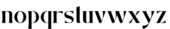 Badger Glance Font LOWERCASE