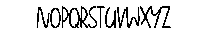 Badtime Font UPPERCASE